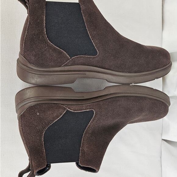 EASY SPIRIT Men's Brooks Suede Leather Ankle Boots - Size 9M - Picture 12 of 13